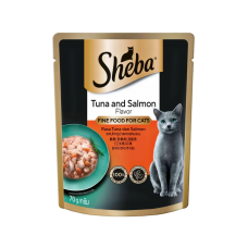 Sheba Pouch Tuna and Salmon 70g Sheba Pouch Tuna and Salmon 70g, 101337954, cat Wet Food, Sheba, cat Food, catsmart, Food, Wet Food